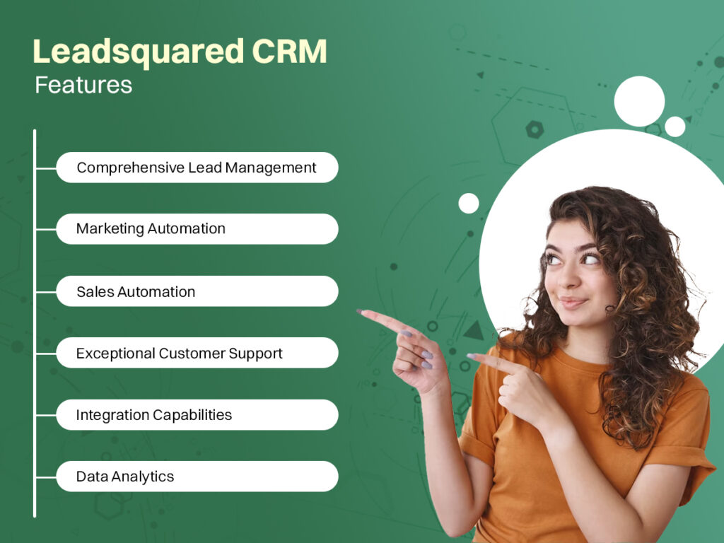 leadsquared crm features